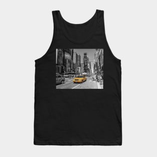 New York, Times Square Taxi Tank Top